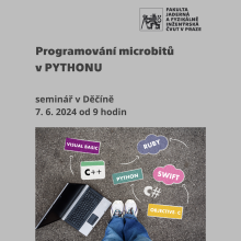 Upoutávka na seminář programování pro pedagogy